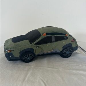 Bark Green and Black Plush Toy Car- Subaru Crosstek Dog Toy